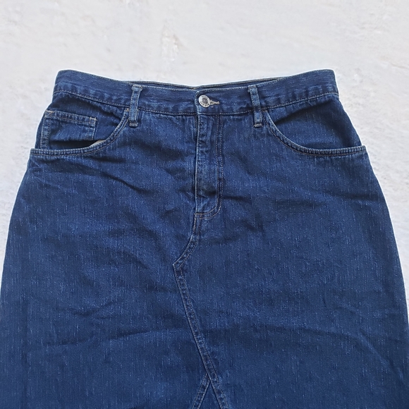 5/$12 Paul Harris Denim Skirt Sz 8 - Picture 6 of 11